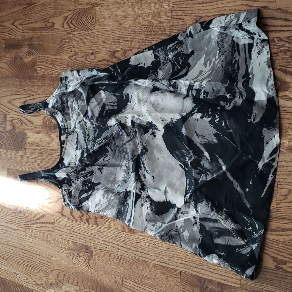 (S) ISDA & CO Silk Cotton Lightweight Art Deco Comfortable Flowy Coastal Vacay